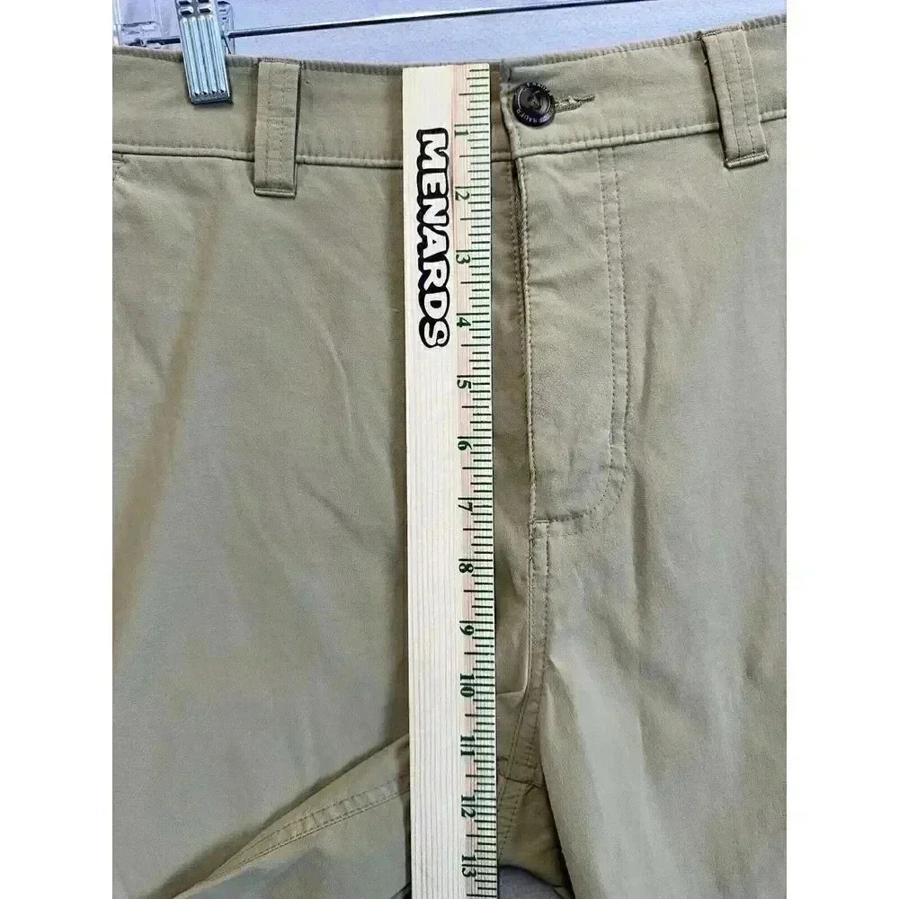 Eddie‎ Bauer Shorts Mens 32 Beige Travex Chino Hiking Camp Stretch Outdoors